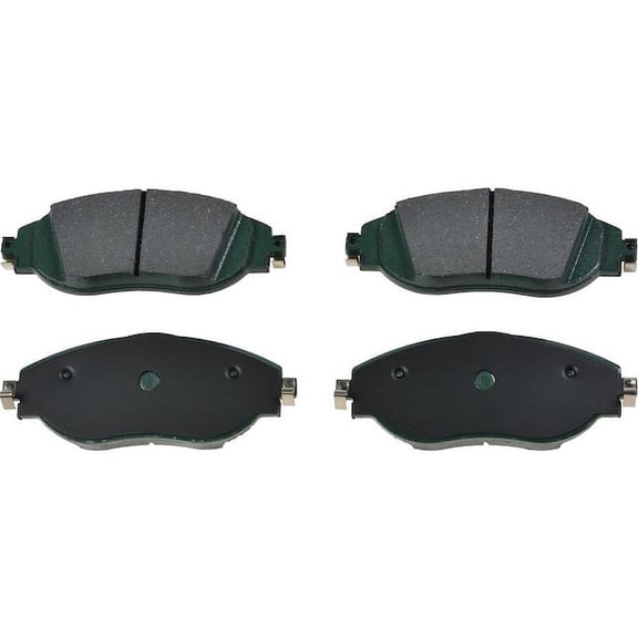 Front Brake Pad Set - Compatible with 2018 - 2023 Volkswagen Tiguan 2019 2020 2021 2022
