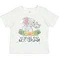 thumbnail image 3 of Inktastic You're Going to be a Great Grandma Elephants with Flowers Boys or Girls Toddler T-Shirt, 3 of 5