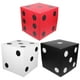 thumbnail image 3 of 3pcs Jumbo Dice CenterpiEs Vegas Party Suministes Decoraciones de mesa de dados de graduación para juegos de tarjetas de fiesta de cumpleaños de graduación Favorecer suministro, 3 of 7