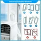 thumbnail image 4 of Burlete de ventana de aire acondicionado 400 cm, telas burletes de aire acondicionado móviles para ventanas, sello de ventana de aire acondicionado, accesorio de aire acondicionado móvil para aire, 4 of 5