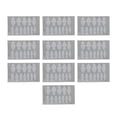 thumbnail image 2 of Las Unas Francesas Forman Moho, Diferentes Tamaña de 120 piezas reutilizables en forma francsa de forma dual bricolaje para tiende de uñas, 2 of 7