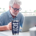 thumbnail image 5 of Retirement Gifts for Men 2024 - Funny Tumbler for Retired Coworker Boss Colleague Women, Farewell Going Away Gift Happy Retirement Not My Problem Anymore, 20 Oz Vacuum Insulated Cup, 5 of 6