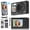 black, variant on 5K Digital Camera, 80MP Autofocus Dual-Screen WiFi Vlogging Camera for Beginner ,Compact Travel Camera 18X Digital Zoom, 64GB Card, 2 Batteries, Pink