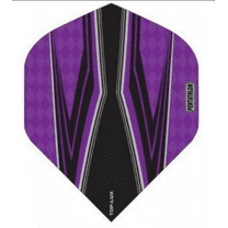 3 Sets (9 Flights) Pentathlon TDPLUX STANDARD Purple Ex-Tough Dart Flights - 100 Micron - Style 2