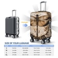 thumbnail image 5 of Fotbe Vintage Dragonfly Artwork Luggage Cover Protector,Suitcase Protector,Scratch and Dirt Resistant,Fits 18-32 Inch Luggage-Small, 5 of 8