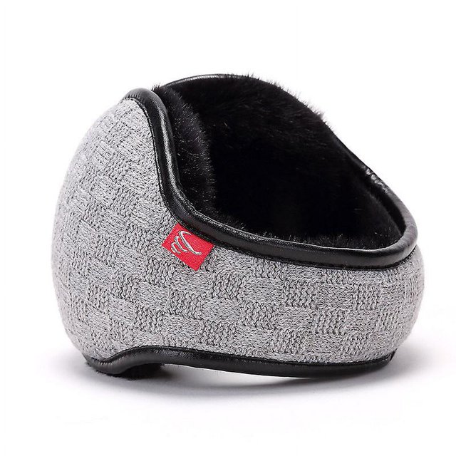 Orejeras de invierno para hombres y mujeres, calentadores de orejas de lana plegables
