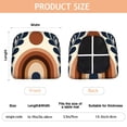 thumbnail image 3 of Boho Abstract Art Seat Covers for Dining Room Chairs Set Of 6,Stretch Printed Washable Chair Seat Cover with Elastic Ties and Button,Removable Waterproof Couch Cushion Covers, 3 of 6