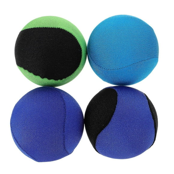 4Pcs Random Style Water Recreation Balls Non-Deformable Bouncing Plaything For Parties And Summer Fun Activities