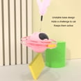 thumbnail image 4 of Jouet de Chat Plateau Tournant, Soulager l'Ennui Base Instable Jouet Interactif Intéressant Chat avec Plume, 4 of 8