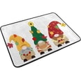 thumbnail image 2 of GZHJMY Thanksgiving Harvest Gnome Door mat Non Slip Floor Door Rug, Soft Floor Mat for Kitchen Garden Bedroom Indoor Outdoor Entrance Home Holiday Decoration 23.6" x15.7", 2 of 7