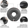 thumbnail image 2 of GFDYREE Soft Dog Cone for Large Dogs, Inflatable Dog Donut Collar Recovery Alternative After Surgery, Cone for Dogs After Surgery to Stop Licking and Prevent from Biting or Scratching, 2 of 7