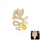 thumbnail image 4 of Broche de dragón dominante, broche de moda nacional para hombres y mujeres, elegante ramillete, elegante traje, abrigo, accesorios de moda, 4 of 6