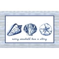 thumbnail image 2 of Gaynor, Janice 24x17 Gold Ornate Wood Framed with Double Matting Museum Art Print Titled - Every Seashell Has A Story, 2 of 4