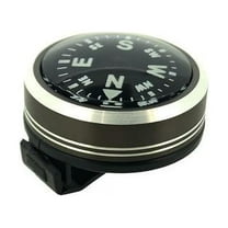 Sun Company WristLock - Aluminum Wrist Compass for Watch or Paracord Bracelet | Clip-On, Locking Design | Accessory for Camping, Hiking, Navigation