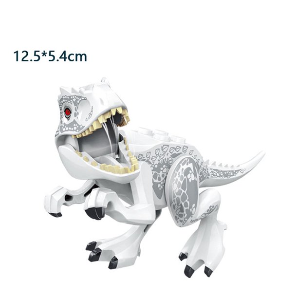 Minifiguras De Dinosaurio Jurásico Negro Bloques Juguetes Gao Jiahui unisex
