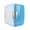 Bl ue, variant on Fanshiluo Car 4L Refrigerator Portable Car Refrigerator Outdoor Freezer