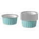 thumbnail image 5 of 15 moldes de aluminio para hornear cupcakes y muffins portátiles azul, 5 of 9