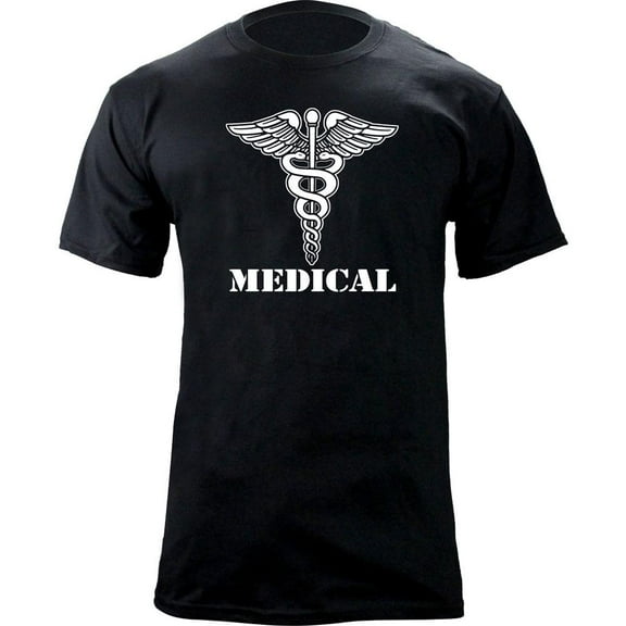Army Medical Branch Insignia Caduceus Veteran T-Shirt
