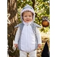 thumbnail image 5 of RUINIXCW Boy Halloween Shark Costume Cute Toddler Zipper Hooded Vest for Cosplay, 5 of 8