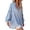 Light Blue, variant on sicmoss Women's Blue Cotton Oversized Distressed Denim Button Down Jean Dress Flowy Mini with Pockets