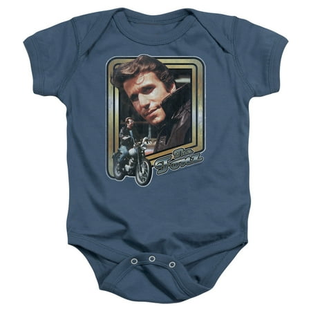 Happy Days/The Fonz Infant Snapsuit Indigo (24 Mos) Cbs144
