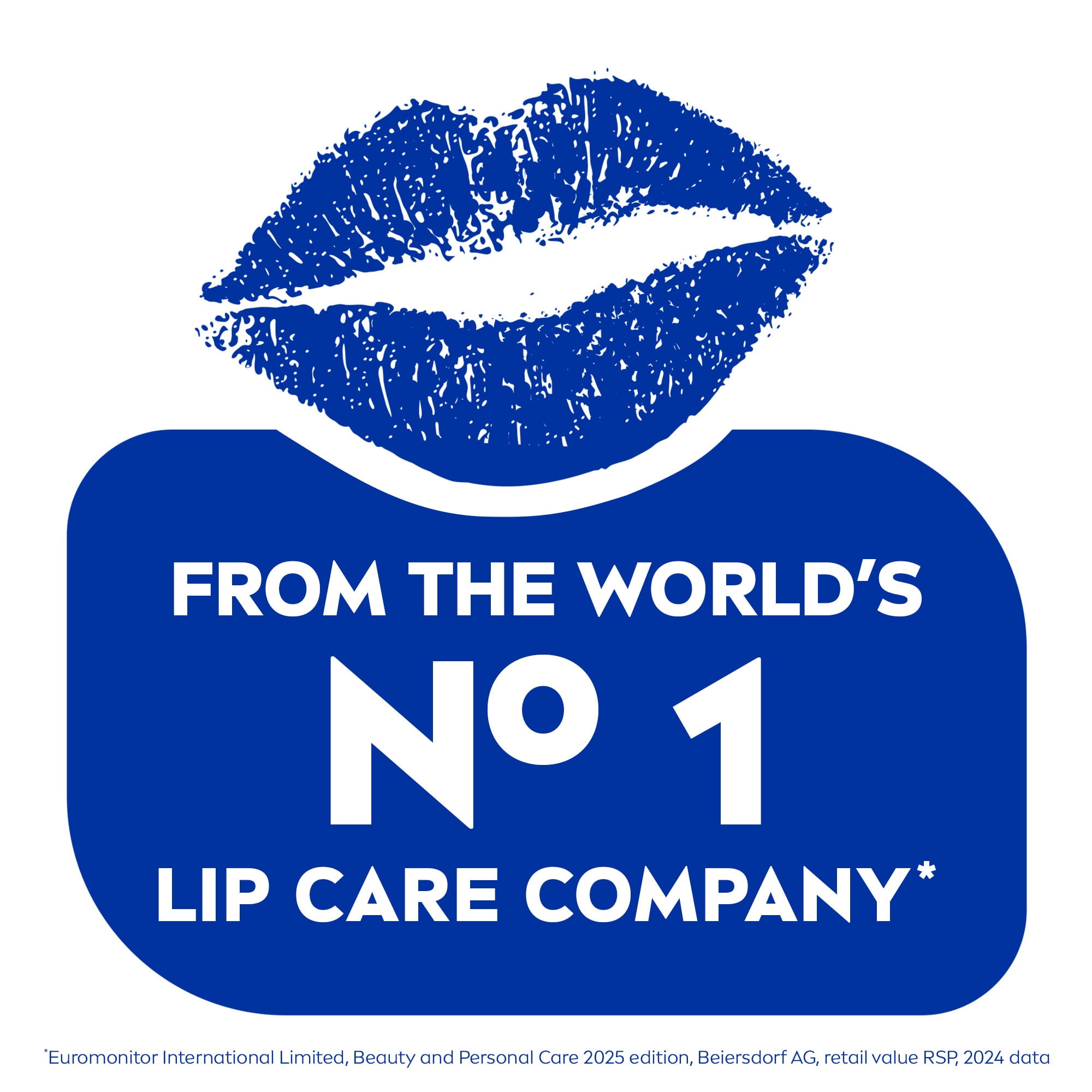 NIVEA Baume à lèvres Reflets nacrés avec 24H d'hydratation, Paquet Duo 2 x 4,8g