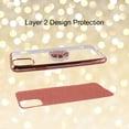 thumbnail image 3 of Mignova for iPhone 12 Mini 5.4 inch Case with Ring Holder, Glitter Bling Cover for Girls Women Sparkly Pretty Fancy Cute Rhinestone with Kickstand TPU Case For iPhone 12 Mini 5.4 inch 2020(Rpse Gold), 3 of 7