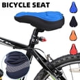 thumbnail image 1 of Cycling Seat Cover, Gel Padding Bike Seat, Breathable Material, Ergonomic Design, for Commuting, Office Use, Long-distance Riding, Durably Constructed, Anti-slip Backing, Urban Cycling Gear, 1 of 9