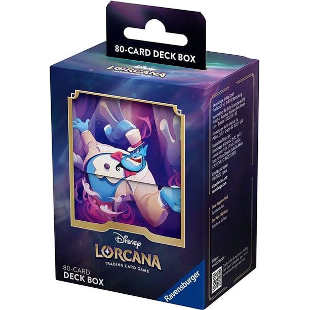 lorcana card deck box Disney The plastic case can store up to 80 sleeved cards and protect them from damage Lorcana - Mulan Deck Box