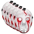 thumbnail image 1 of Viernes 13th Disfraz JasonBloody 5Pzas 18x25x5cm Plástico PVC Blanco Jason Voorhees., 1 of 2