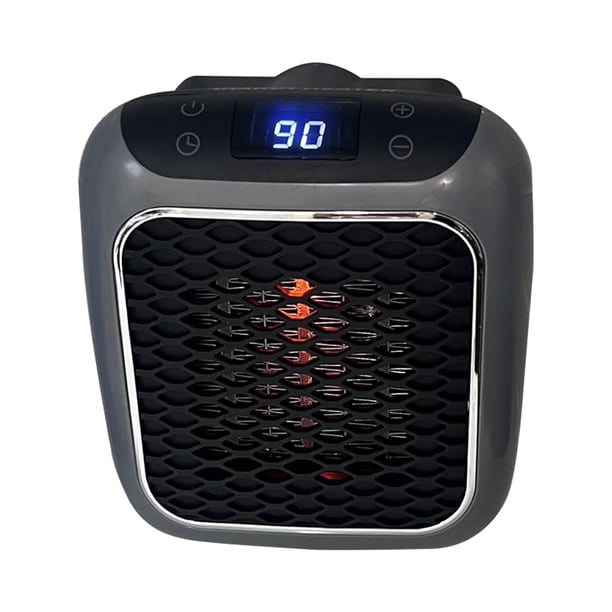 Calentador Espacio Eléctrico Montado en La Pared Temporizador Apagado Automático 800W para Invierno