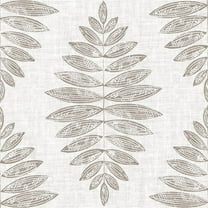 FloorPops FP3298 Foliage Peel & Stick Floor Tiles, Neutrals