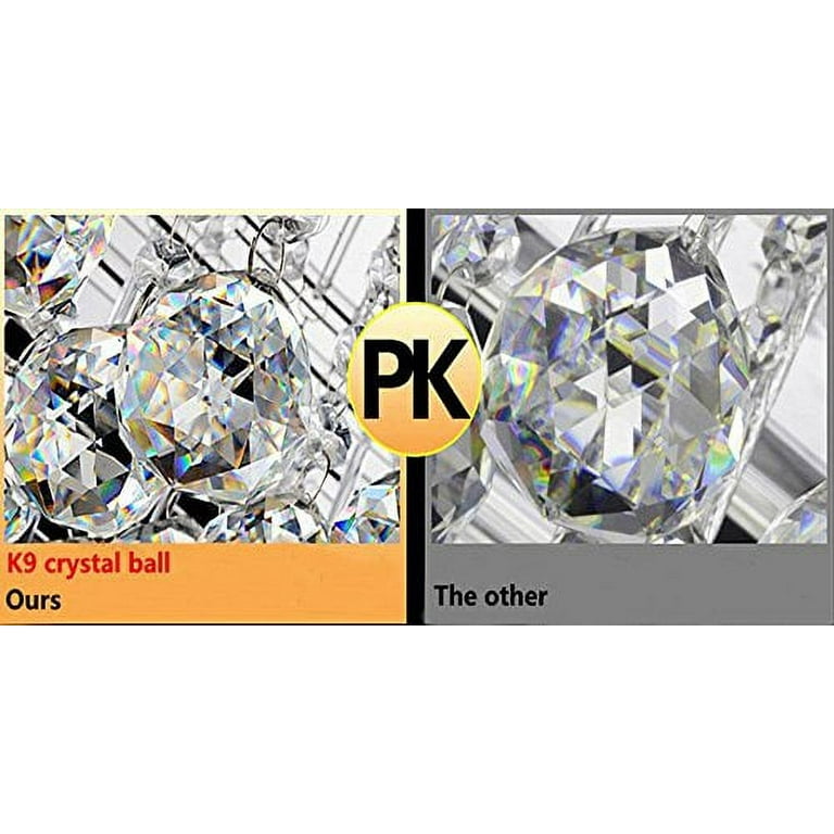 Glass Crystal Feng Shui Suncatcher 40mm Ball Prism Pendant Hanging Chandelier De