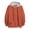 Orange, variant on SRZYMJ Mens Hoodie Men's Casual Plus Size Pullover Hoodie with Front Pockets for Travel and Outdoor Activities in Cool