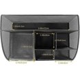 thumbnail image 3 of Black Metal Desk Organizer, Multi-function Organizer Stationery Organizer Pen Holder Desk Storage For School Office Accessories, 3 of 5