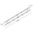 thumbnail image 2 of CANOPIA by PALRAM Nancy 3 ft. x 7 ft. Door Fixed Awning Siding Connector Kit, 2 of 6