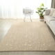 thumbnail image 2 of Alfombra de pelo de conejo de imitación simple con patrón de mármol para sala de estar, mesa de café, alfombra gruesa para dormitorio, alfombra absorbente antideslizante con pelo de conejo bronceador, 2 of 6