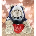 thumbnail image 3 of DolliBu I Love You Heart Polar Bear Plush Stuffed Animal - 9 inches, 3 of 7