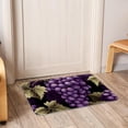 thumbnail image 6 of Grape Polyester Non-Slip Machine Washable Indoor Rug Floor Mat Chair Rug, 6 of 6