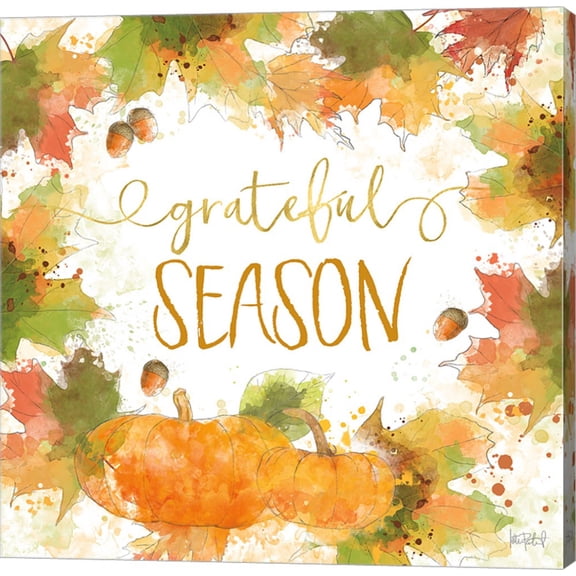 Harvest Splash II by Katie Pertiet, Canvas Wall Art