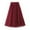 Wine, variant on SXcggal Women's A Line Pleated Skirt Long Tutu Skirt Ruffle Mesh Vintage Calf Length Chiffon High Waist Bubble Skirt Fashionable Comfortable Casual Women's Skirt