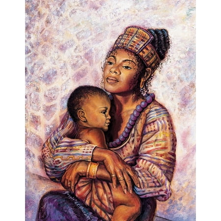 Mother and Child Poster Print (18 x 24) # PE101406