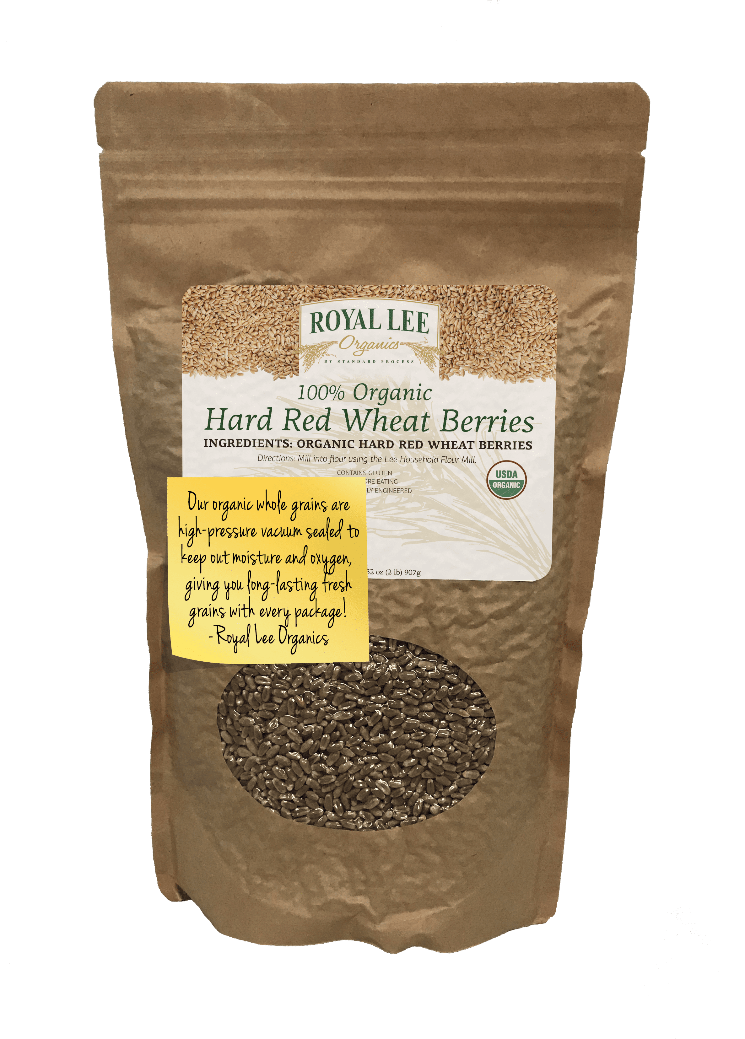 Royal Lee Organics by Standard Process Organic Hard Red Wheat Berries 2