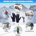 thumbnail image 6 of USB Heated Gloves for Men & Women - Waterproof Touchscreen Mittens, Constant Temperature Winter Warmth, Durable Design for Driving/Cycling/Hiking/Hunting, Cold-Weather Essential Gloves, XL, Blue, 6 of 8