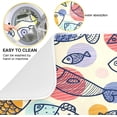 thumbnail image 2 of FREEAMG Cute Colorful Fishes Dish Drying Mats for Kitchen Counter, Heat-Resistant Dishes Drying Pad, Ultra Absorbent Drying Mat for Coffee Machine Sink Rack 18x24 Inch, 2 of 7