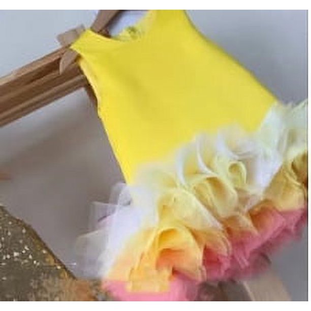 Vestido de lentejuelas para niñas, vestido de pasarela para niñas, vestido de princesa de cumpleaños, vestido de niña de un año