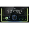 JVC Mobile KW-X830BTS Double-DIN In-Dash Digital Media Receiver with Bluetooth & SiriusXM Ready