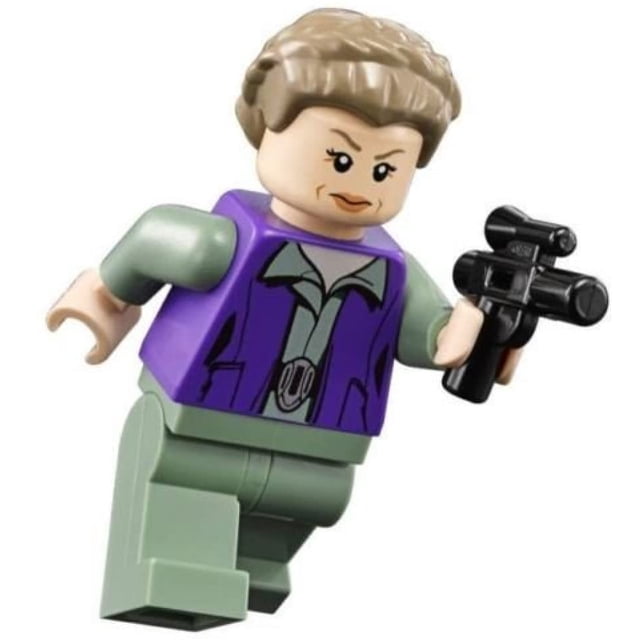 LEGO Star Wars Minifigure General Princess Leia with Blaster 75140