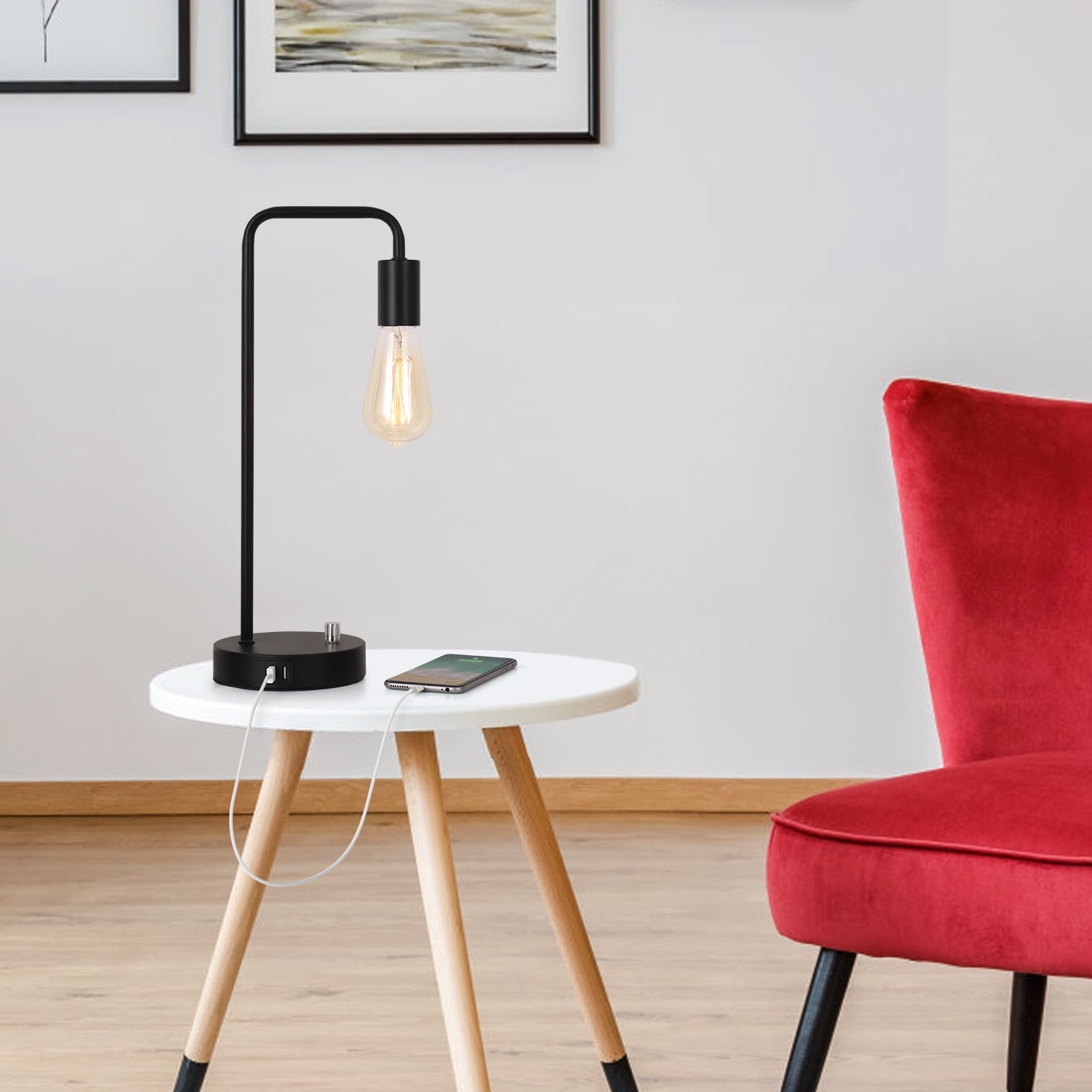 Bedroom Industrial Desk Lamp Modern Bedside Lamp