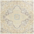 thumbnail image 5 of SAFAVIEH Windsor Daquan Traditional Area Rug, Light Grey/Lime, 9' x 13', 5 of 6